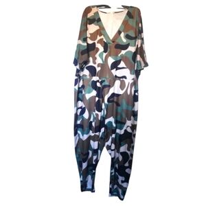 Camouflage jumpsuit
